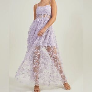 Evangeline Floral Maxi Dress